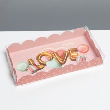 Коробка для кондитерских изделий " Воздушная любовь"